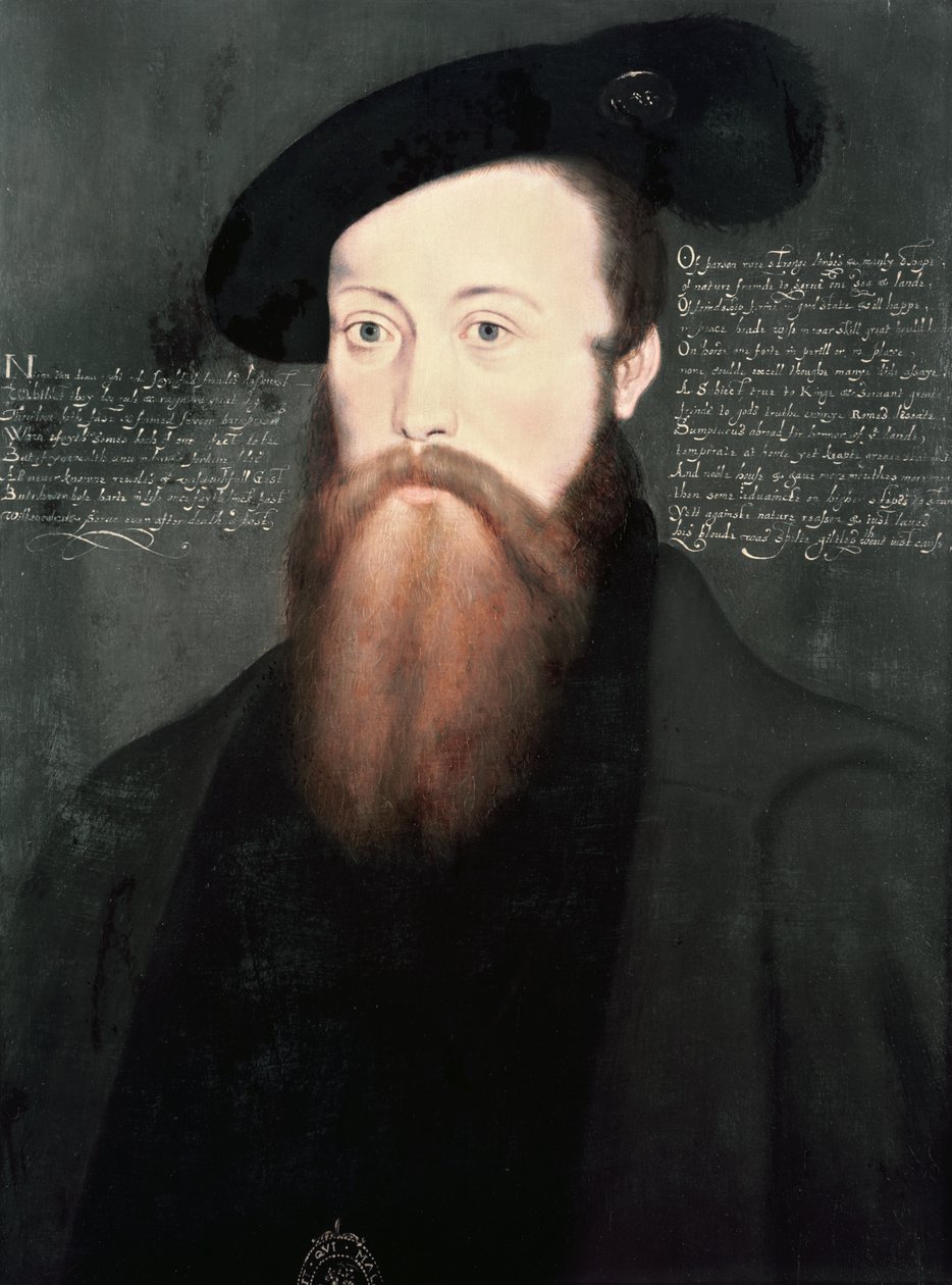 Portret Thomasa Seymoura (1508-1549) Baron Seymour autorstwa English School
