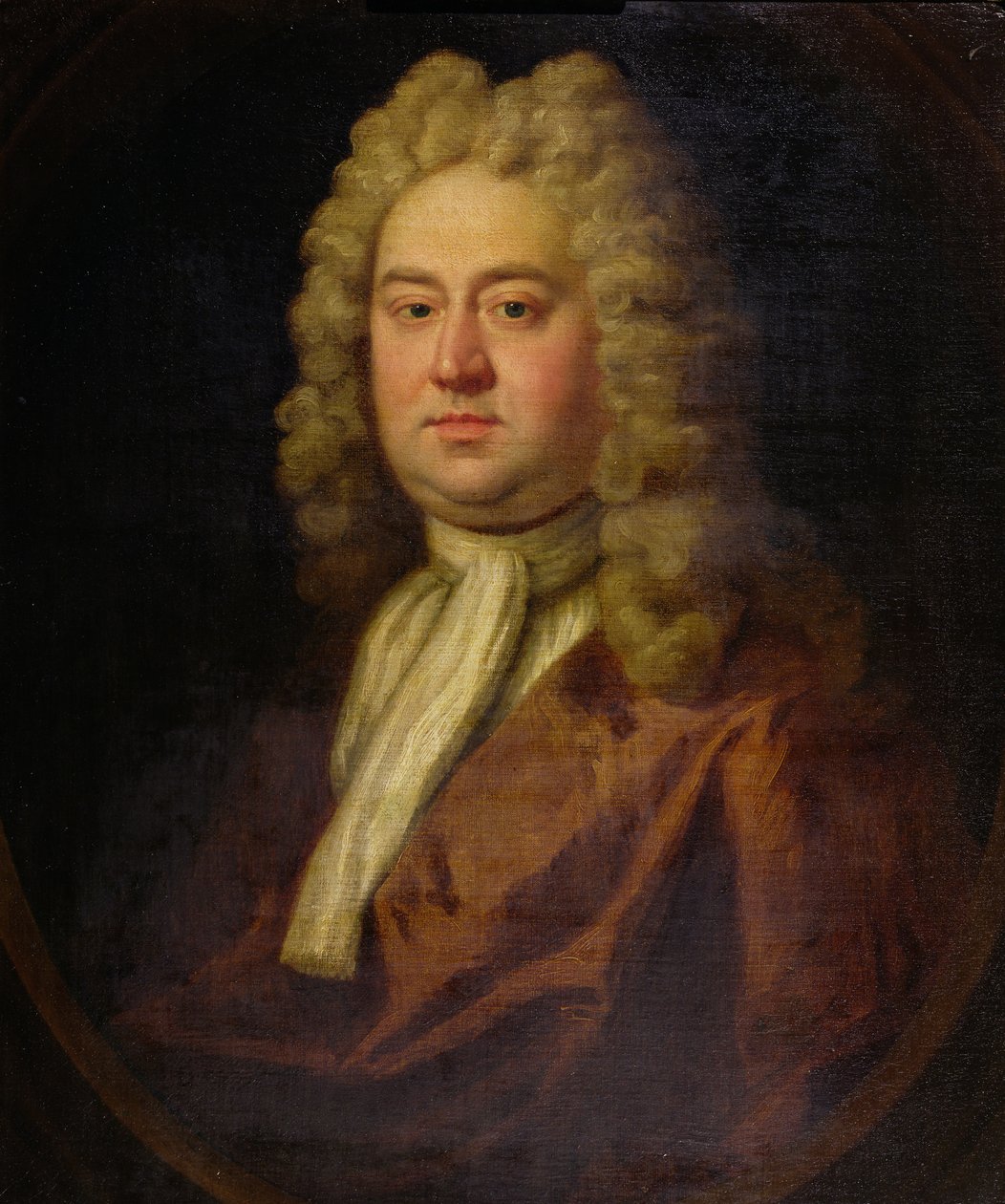 Portret dżentelmena, podobno George Frederick Handel, ok. 1730 r. autorstwa English School