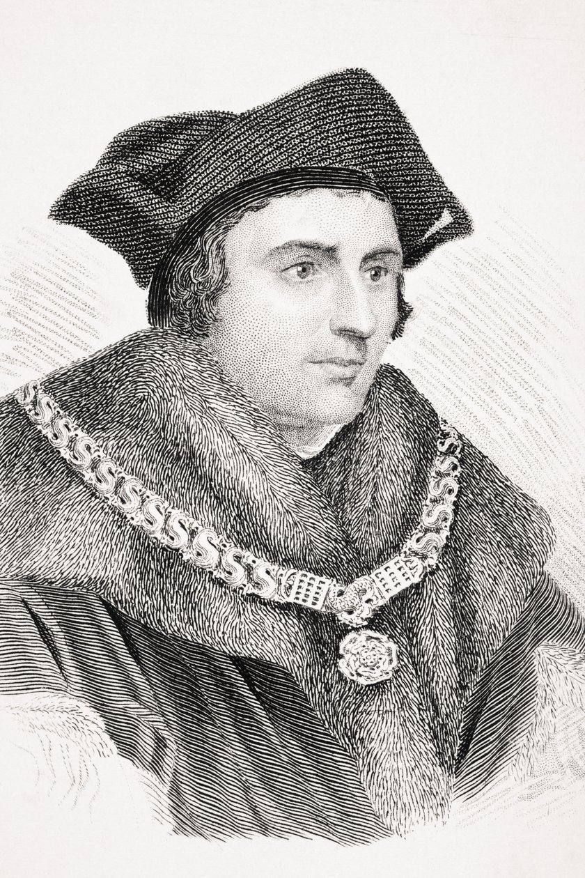 Sir Thomas More, ilustracja z „Old England