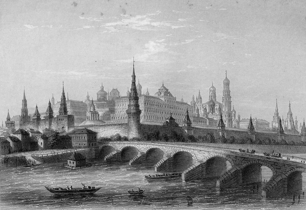 Kreml, Moskwa autorstwa English School