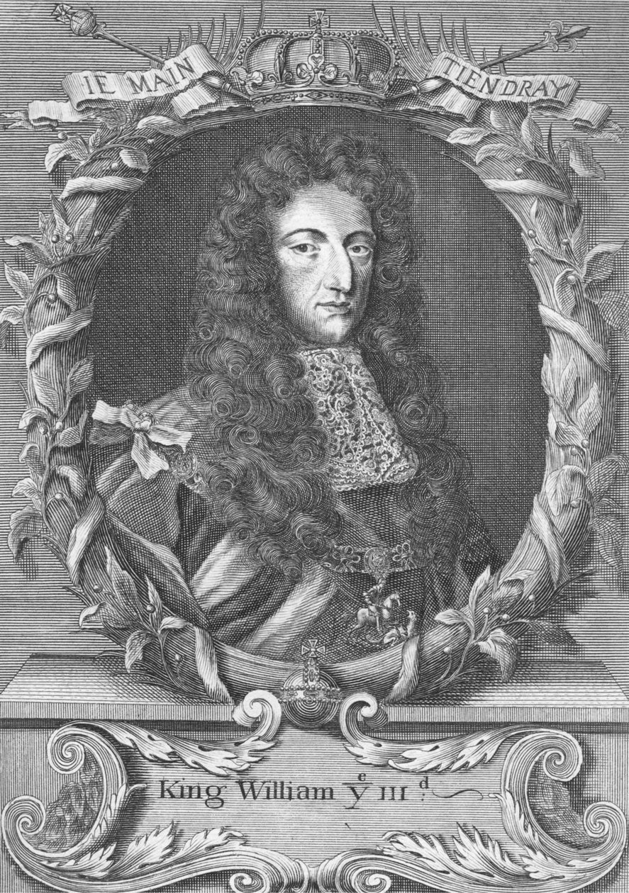 ولیم III (1650-1702) سټیډ هولډر او د انګلستان پولی پاچا autorstwa English School