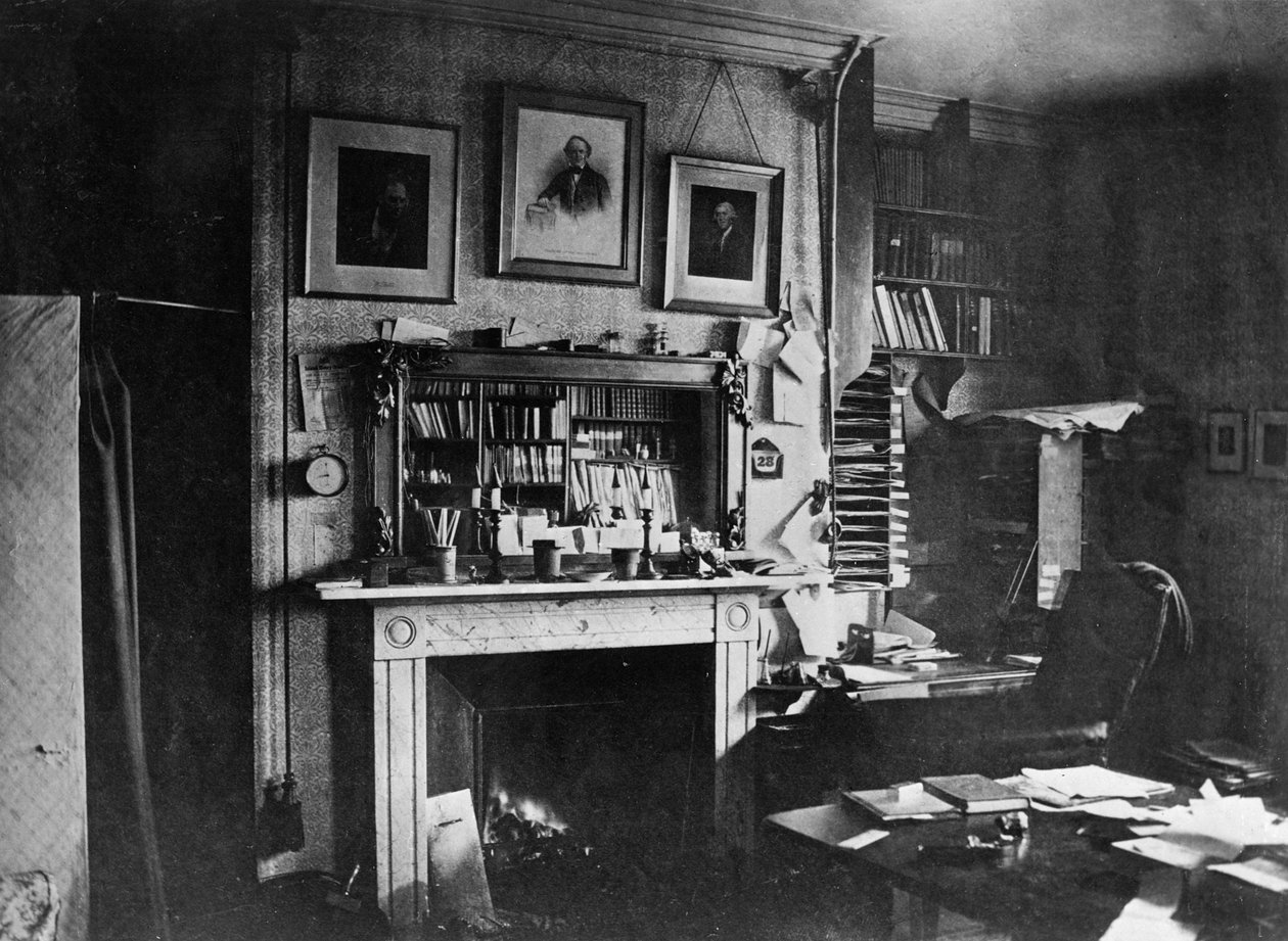 Studia Karola Darwina w Down House autorstwa English Photographer