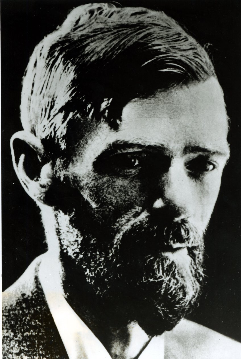 David Herbert Lawrence (1885-1930) autorstwa English Photographer