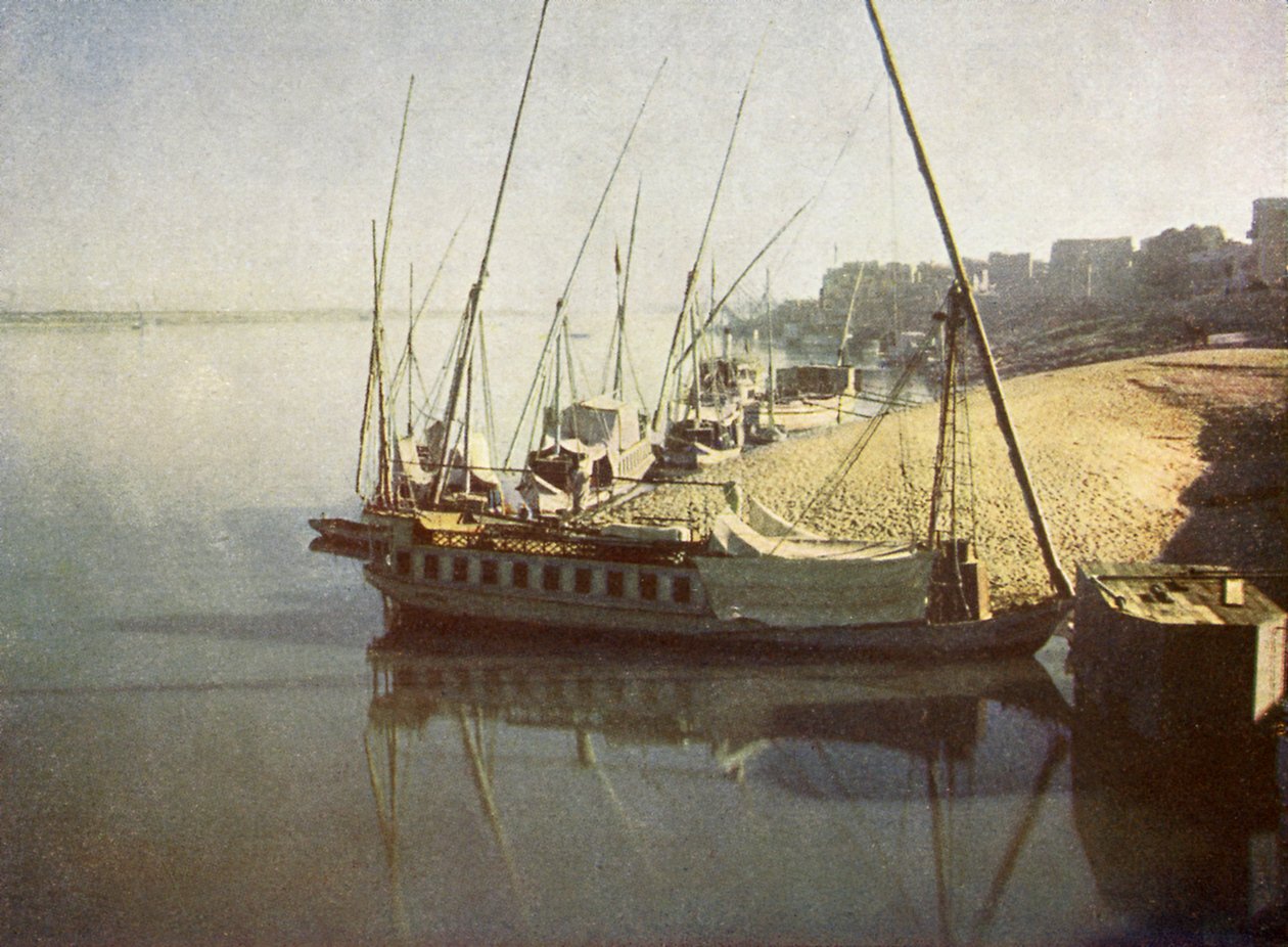 Świt w Luksorze w Egipcie. autorstwa English Photographer
