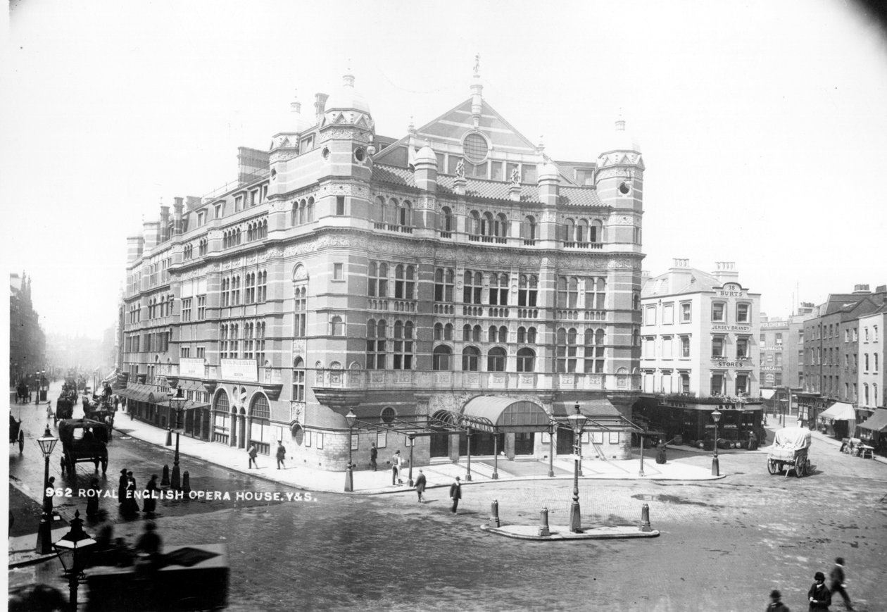 Królewska Opera Angielska, 1891 autorstwa English Photographer