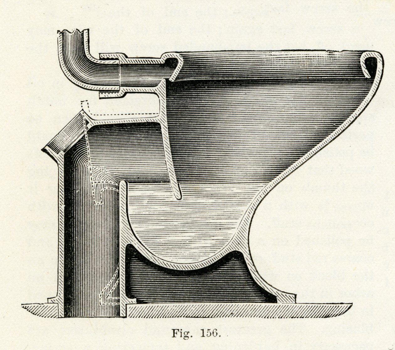 Baziers Patent Direct-Action Closet, 1870 autorstwa English School