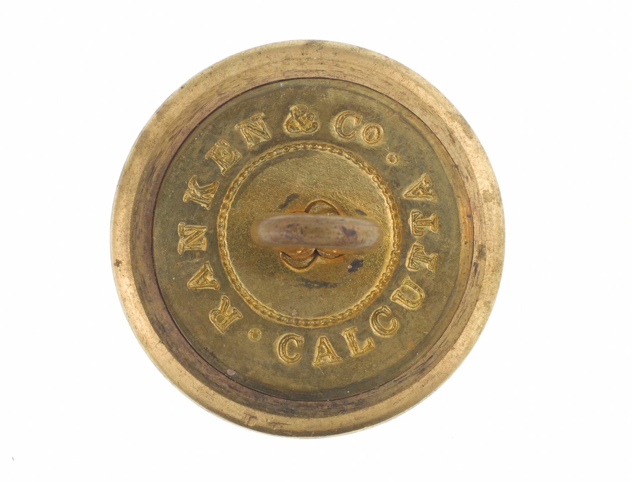 Button, 9. Pułk Ułanów Bengalskich, przed 1901 r. autorstwa English School