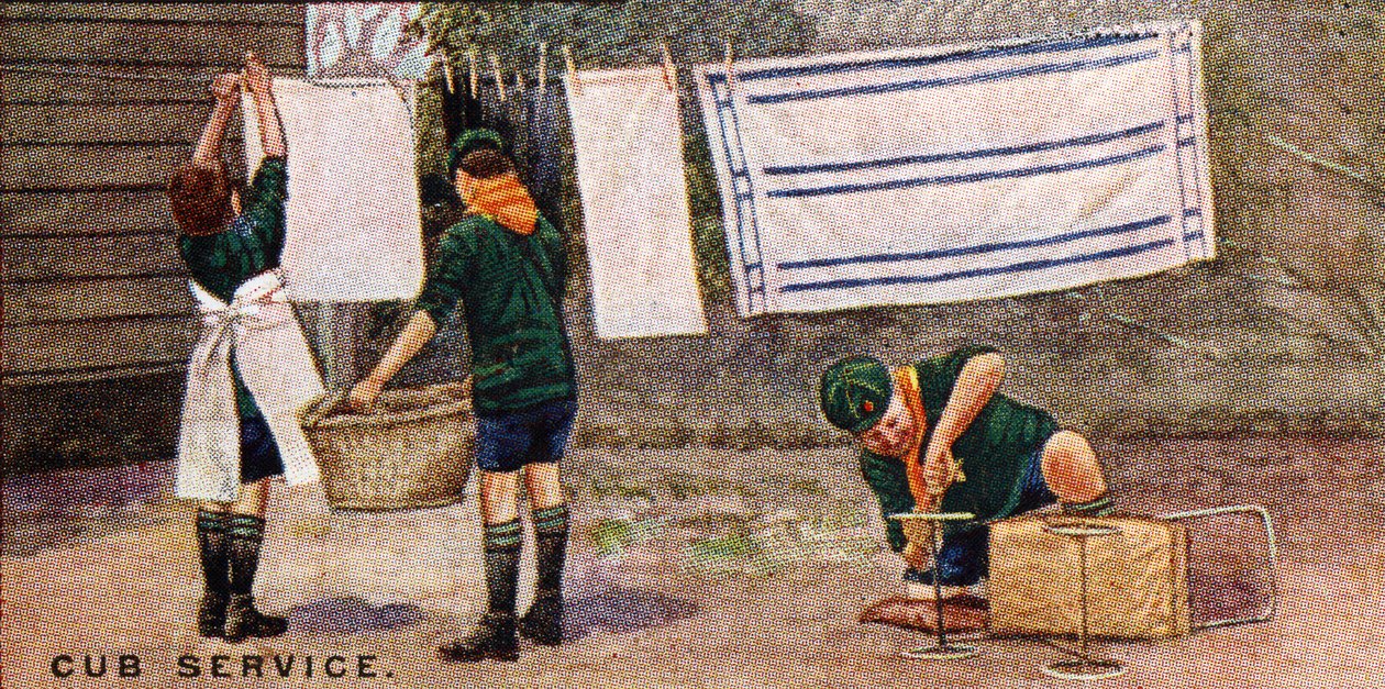 Nabożeństwo, 1929 autorstwa English School