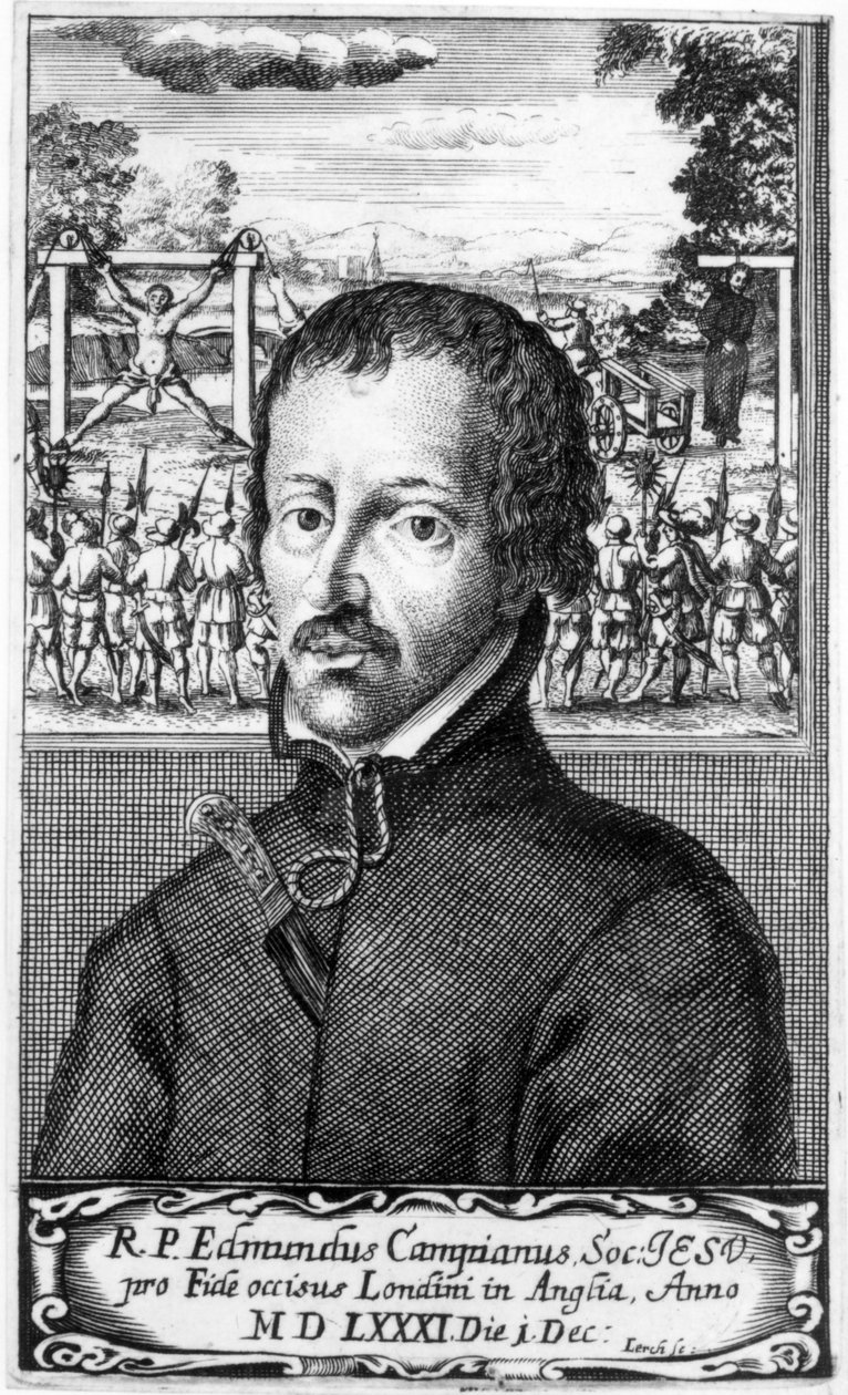 Edmund Campion autorstwa English School