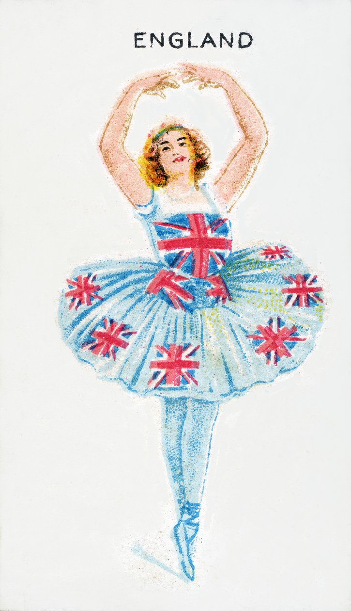 Anglia, karta papierosów, 1915 autorstwa English School