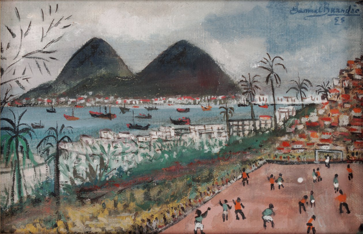 Piłka nożna w Rio de Janeiro autorstwa English School