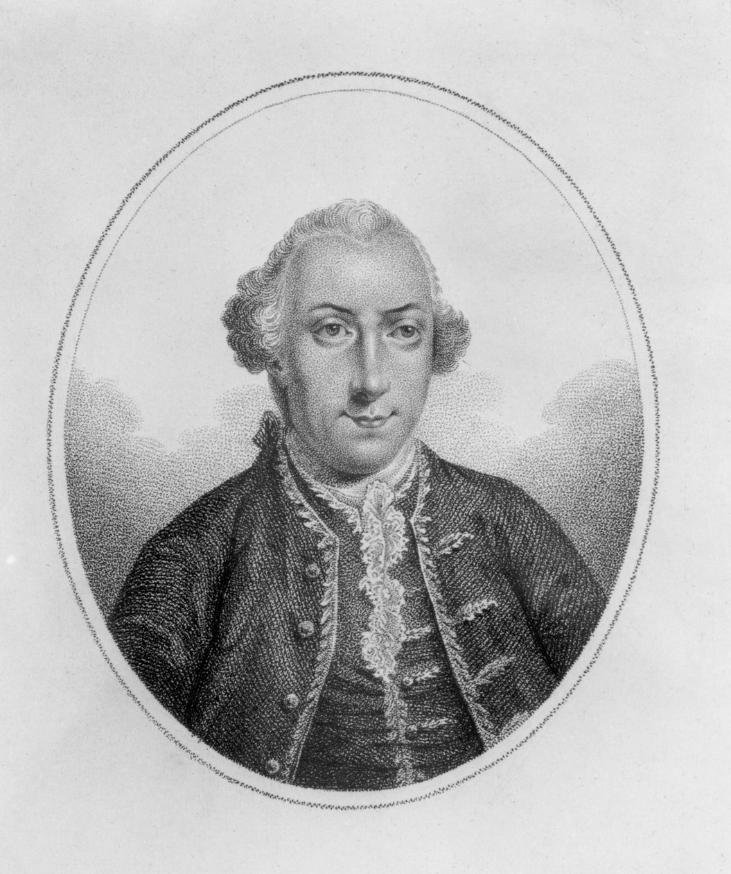 Frederic Calvert, Lord Baltimore (grafika) autorstwa English School