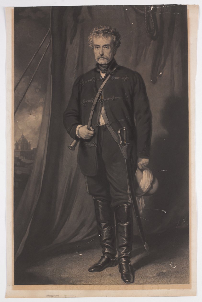 Generał Lord Clyde autorstwa English School
