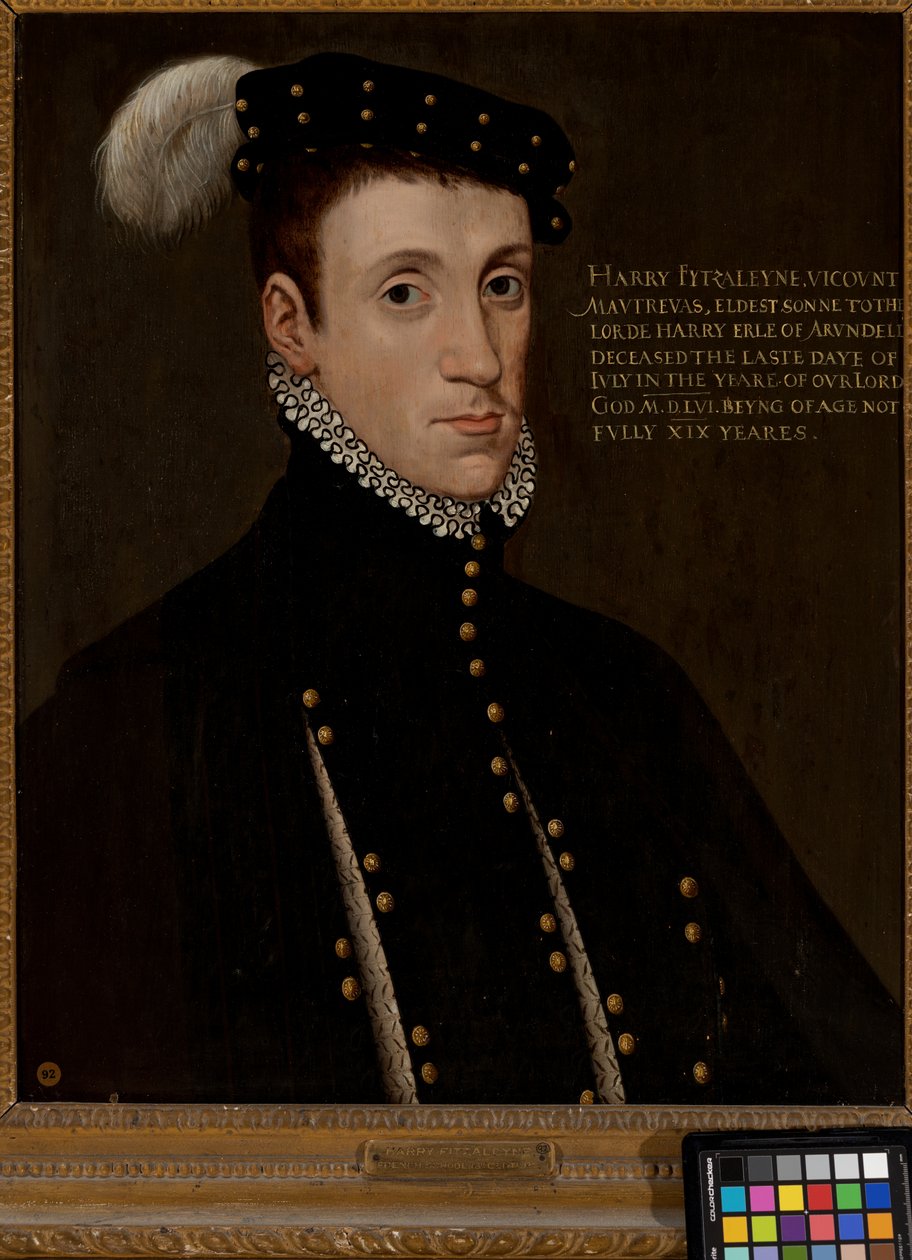 Henry Fitzalan, Lord Maltravers (1538-1556) autorstwa English School