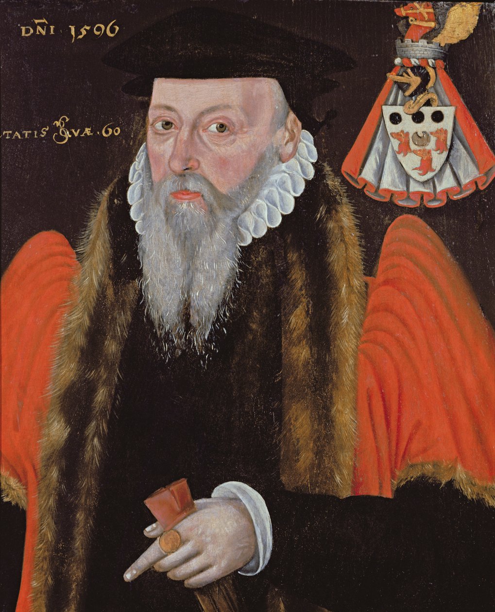 Hugh Barker, 1596 autorstwa English School
