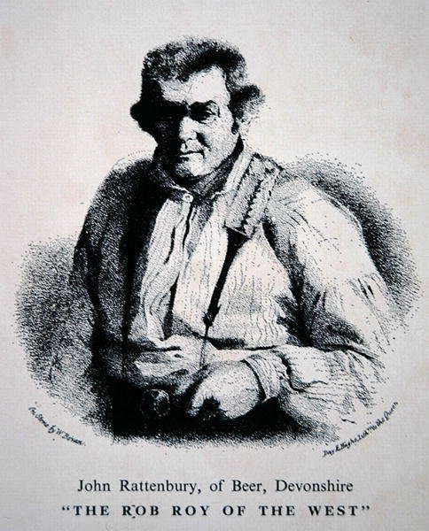 John Rattenbury z Beer, Devonshire autorstwa English School