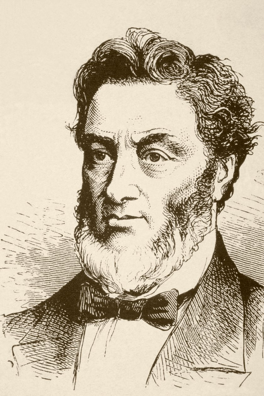 Jules Favre (litho) autorstwa English School