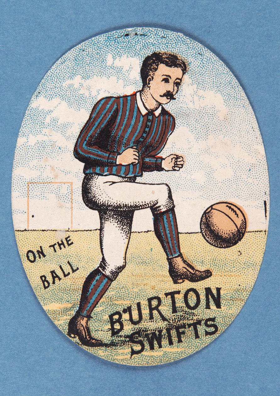 Na piłce Burton Swifts autorstwa English School