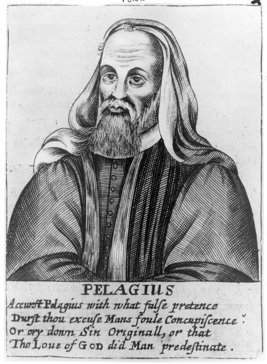 Pelagiusz (grawerowanie) autorstwa English School