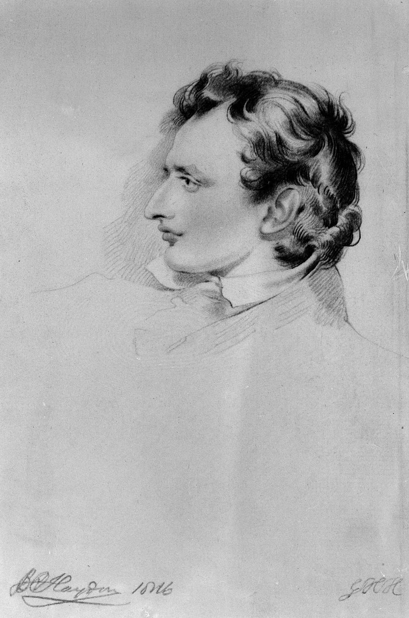 Portret Benjamina Roberta Haydona autorstwa English School