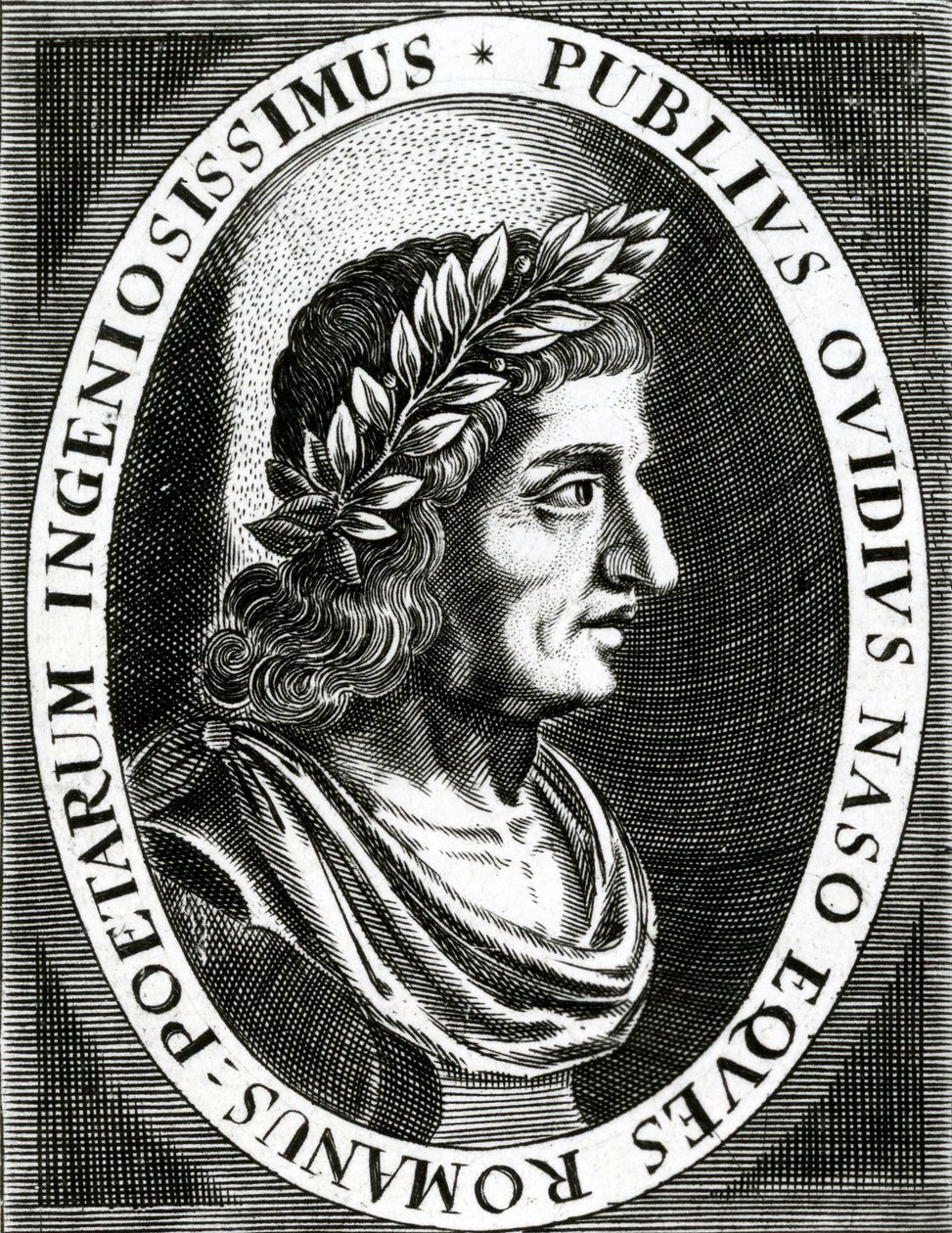 Portret Owidiusza, 1639 autorstwa English School
