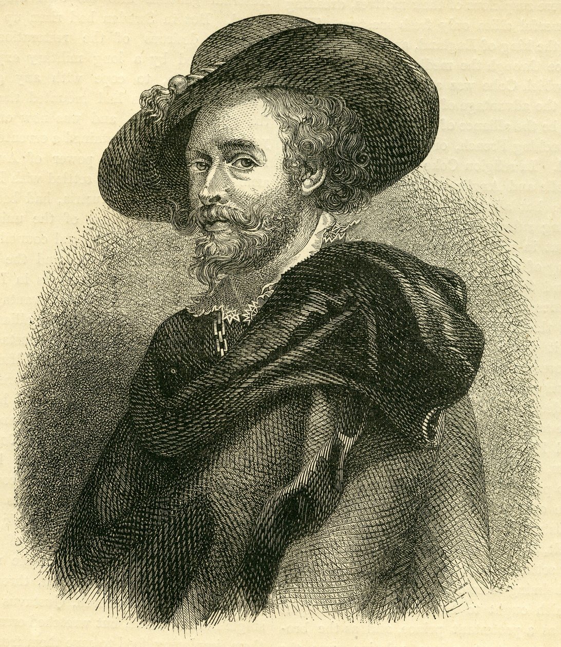 Sir Peter Paul Rubens (1577-1640) autorstwa English School