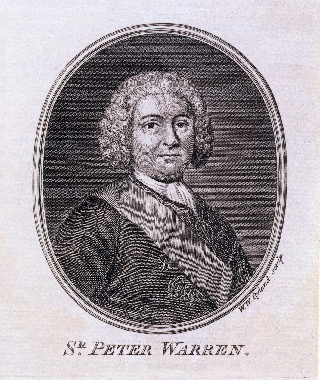 Sir Peter Warren autorstwa English School