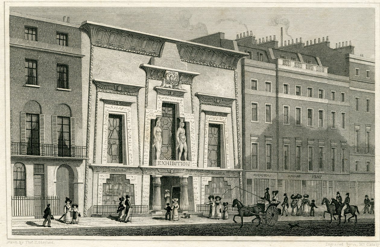 Sala Egipska, Piccadilly autorstwa English School