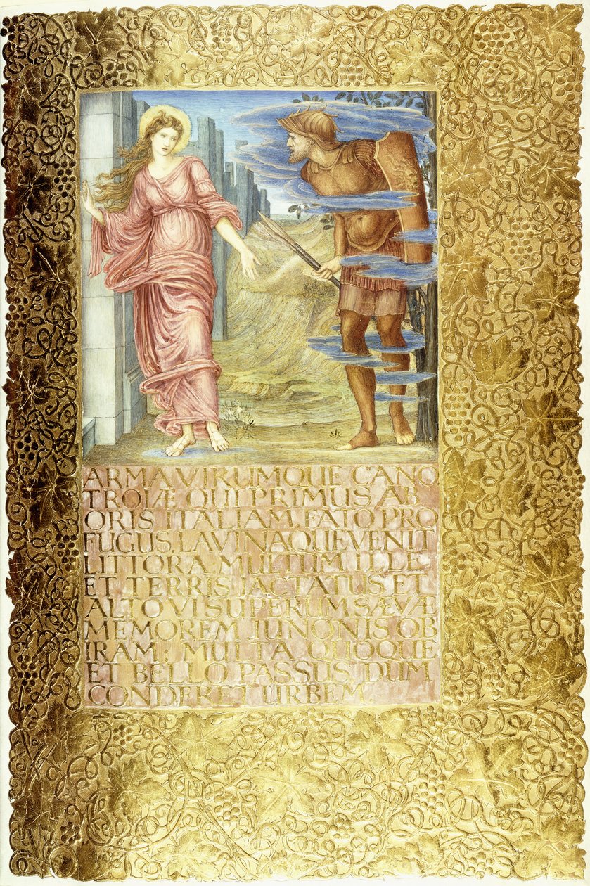 Wenus i Eneasz, 1874-c.1919 autorstwa English School