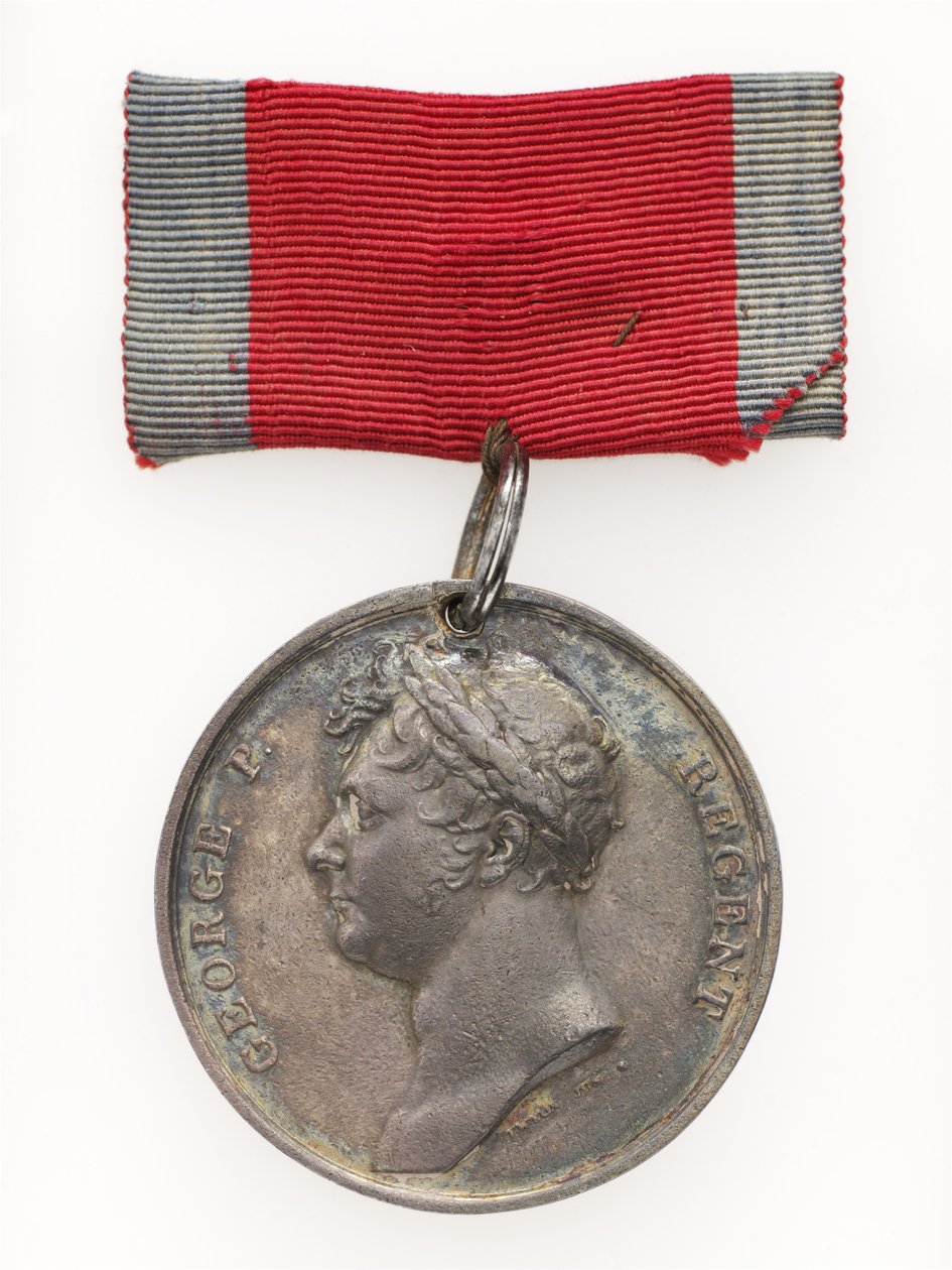 Medal Waterloo autorstwa English School