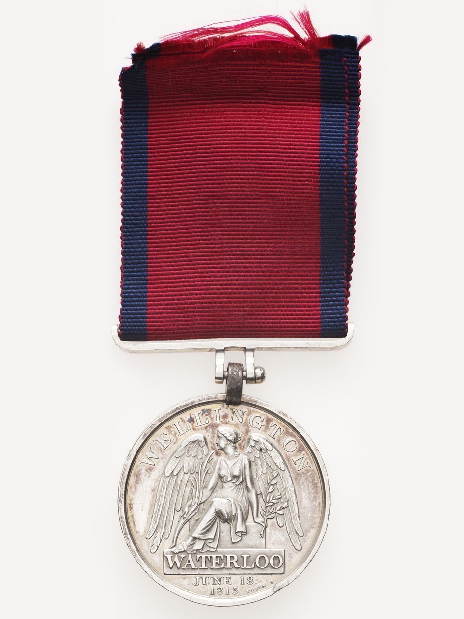 Medal Waterloo autorstwa English School