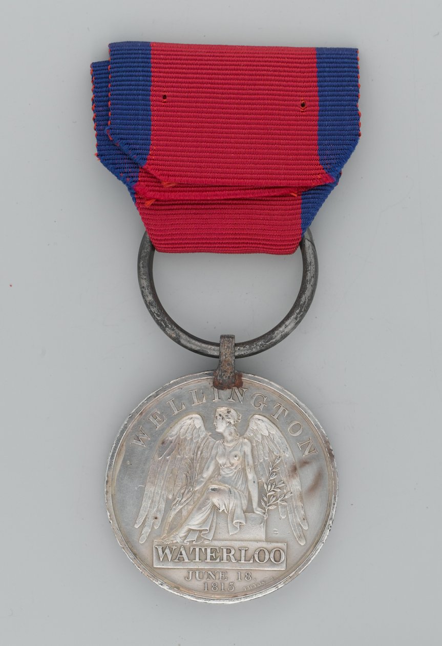 Medal Waterloo autorstwa English School