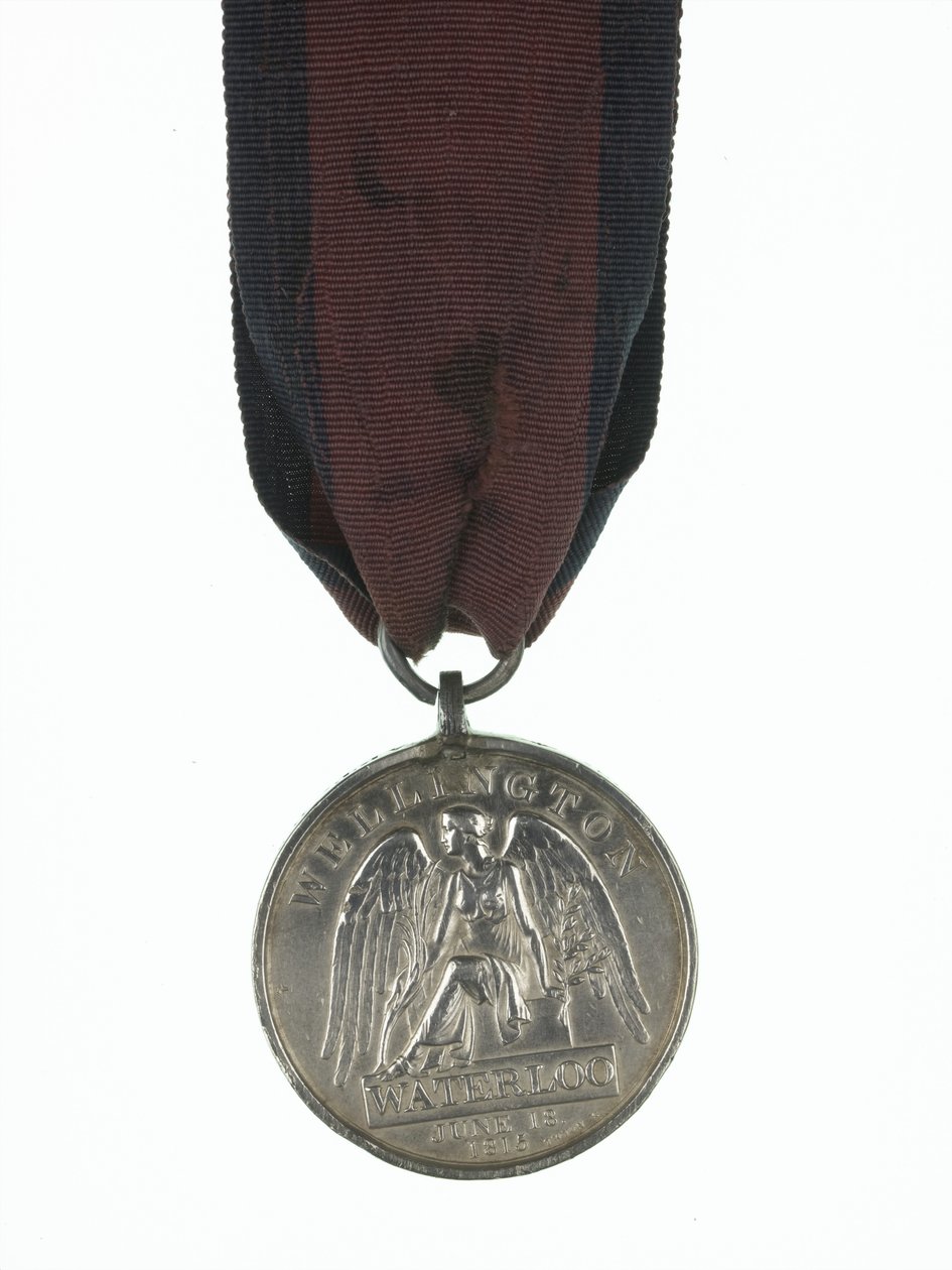 Medal Waterloo autorstwa English School