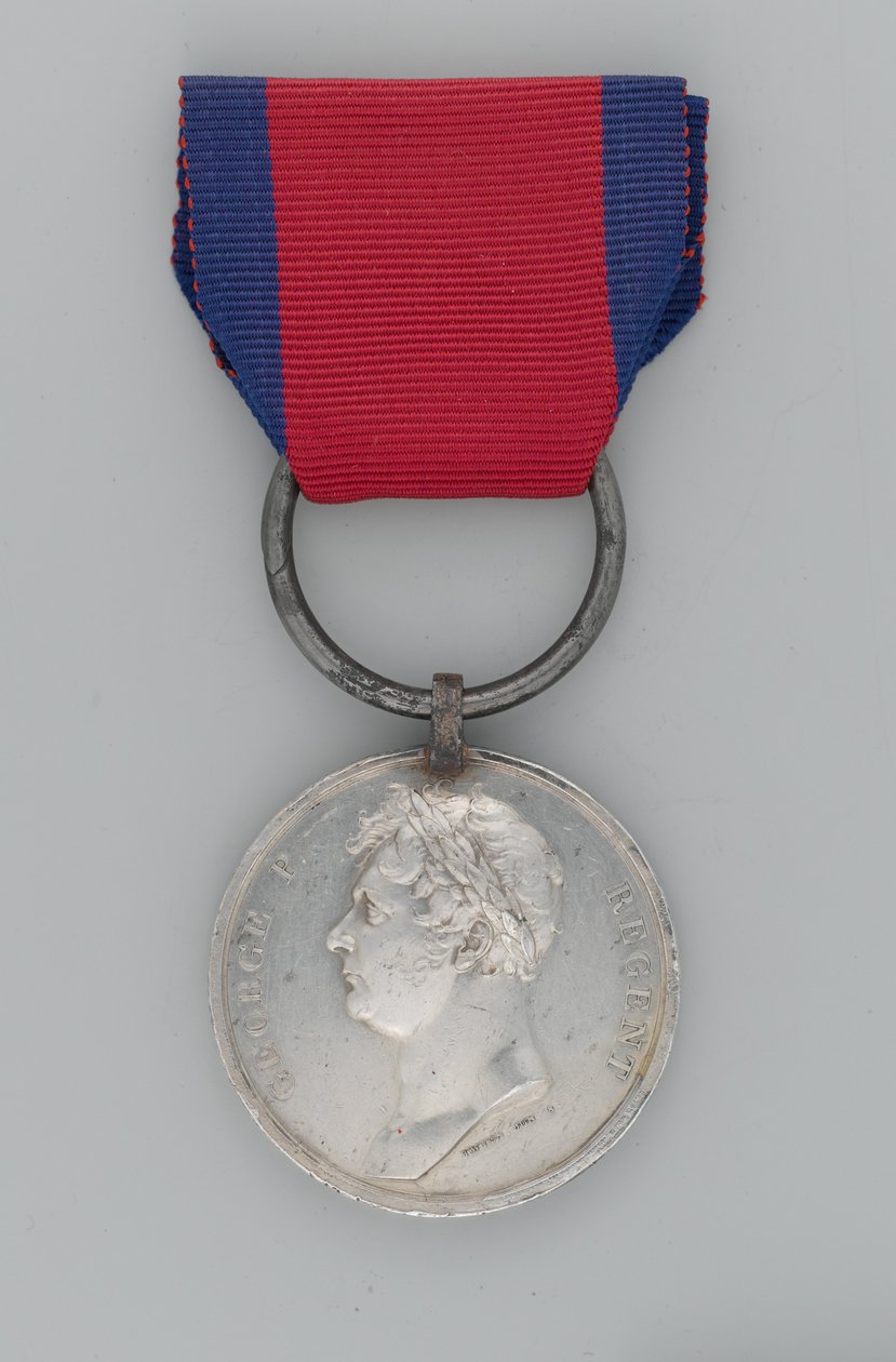 Medal Waterloo autorstwa English School