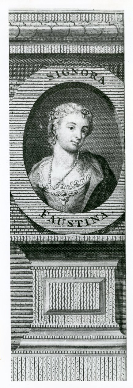 Faustyna Bordoni (1697-1781) autorstwa Enoch Seeman