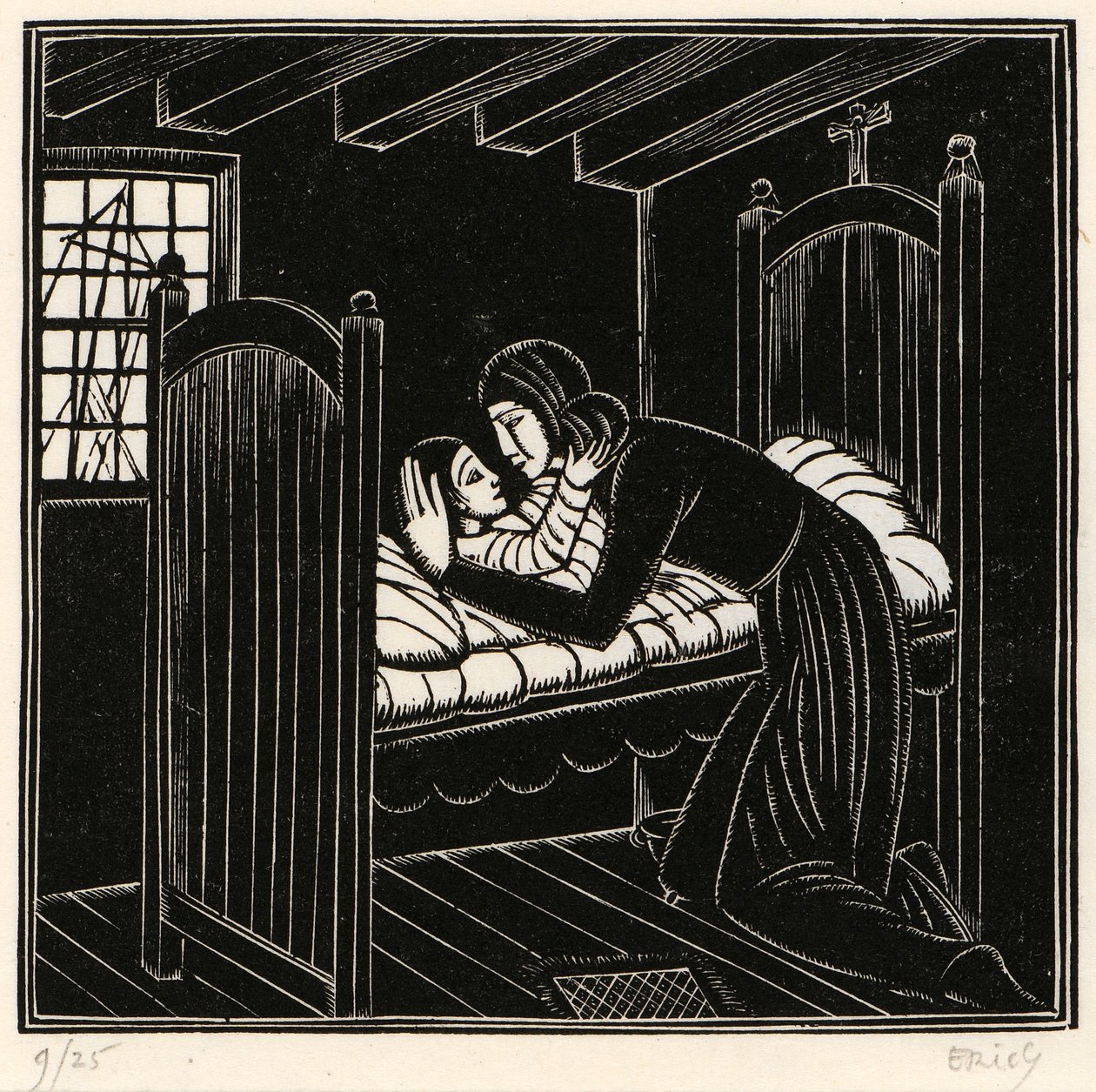 Matka i dziecko autorstwa Eric Gill
