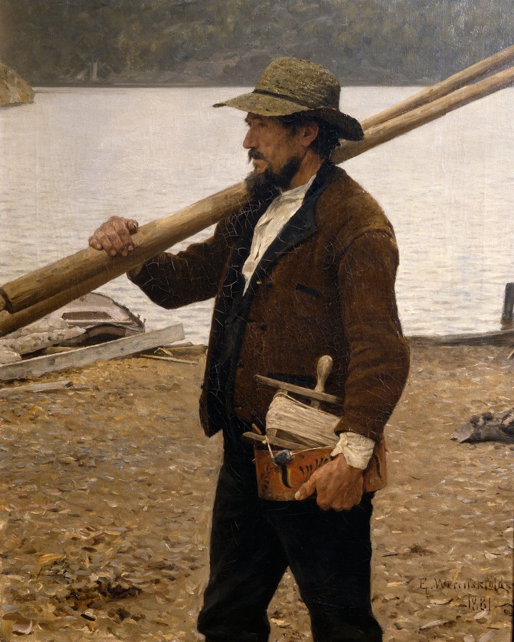 Rybak autorstwa Erik Theodor Werenskiold