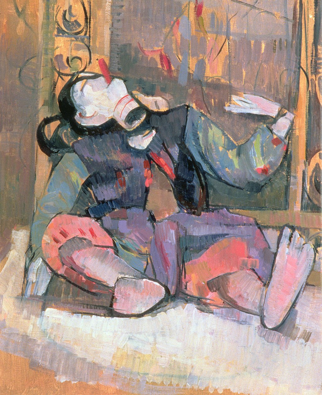 Tajska lalka z lustrem, 1989 autorstwa Erin Townsend