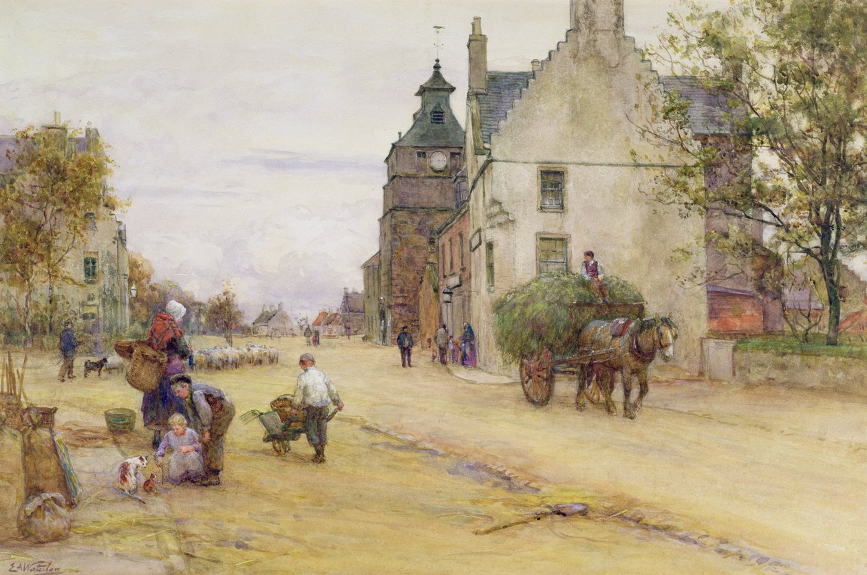Crail, Fife autorstwa Ernest Albert Waterlow