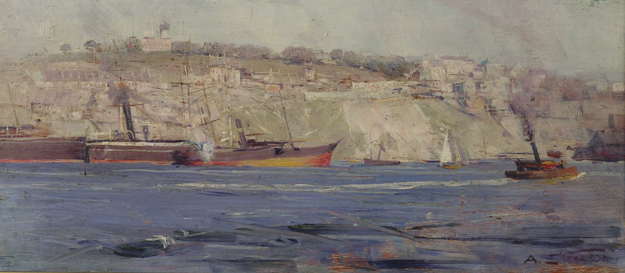 Wzgórze Obserwacyjne, Millers Point, Sydney autorstwa Arthur Streeton