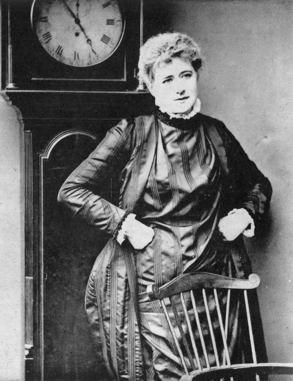 Ellen Terry, brytyjska aktorka, 1887 autorstwa Ernest Barraud