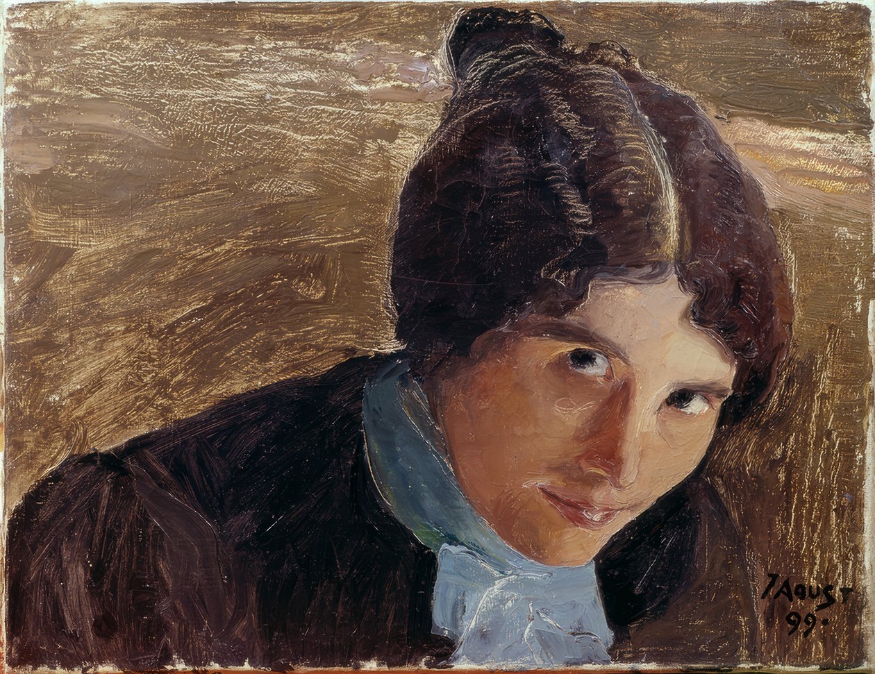 Marguerite Burnat-Provins autorstwa Ernest Bieler