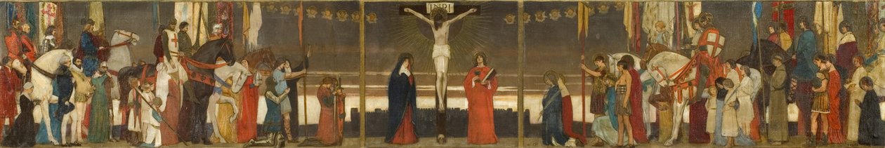 Armia ziemska (olej na płótnie) autorstwa Ernest Board