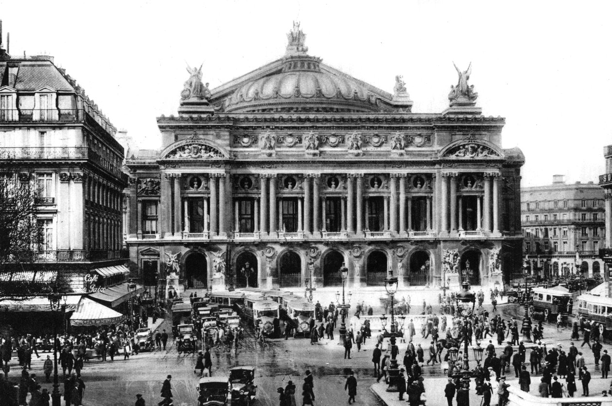 Teatr Opera, Paryż, 1931 autorstwa Ernest Flammarion