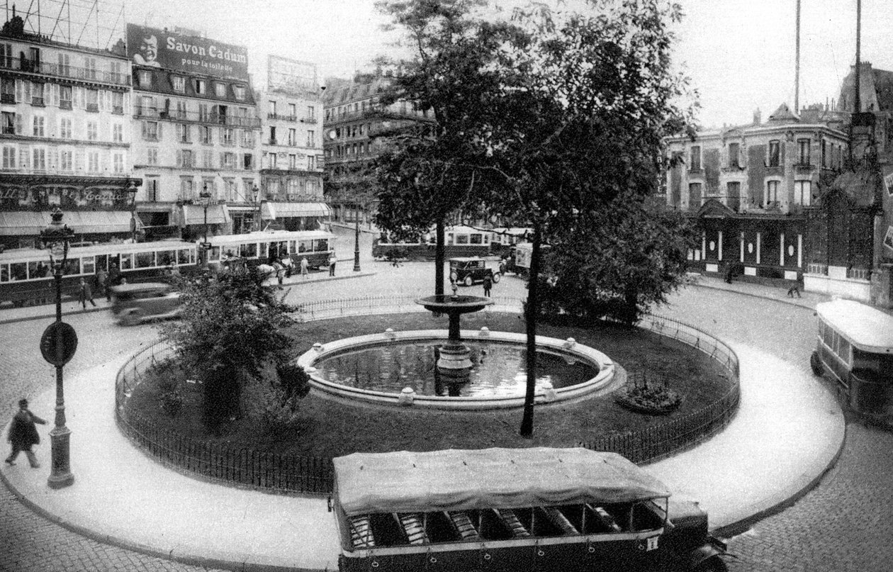 Plac Pigalle, Paryż, 1931. autorstwa Ernest Flammarion