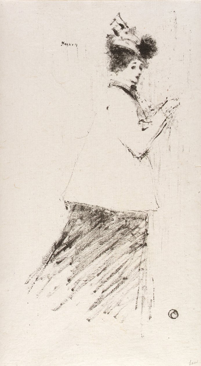 (Młoda kobieta) autorstwa Ernest Haskell