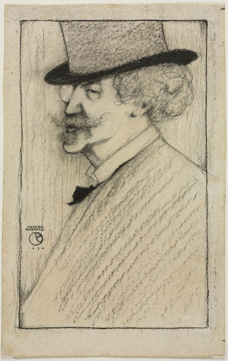 James McNeill Whistler autorstwa Ernest Haskell