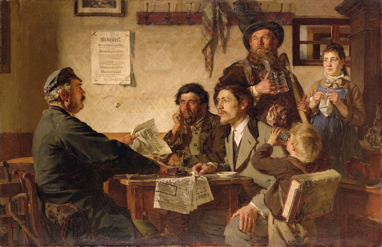 Scena Karczmy, 1877 autorstwa Ernest Henseler