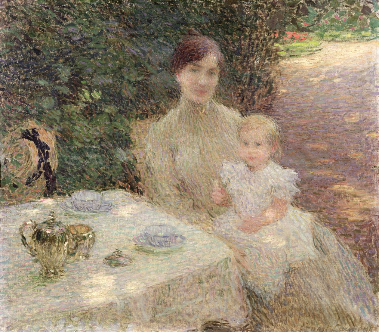 W ogrodzie, 1904 autorstwa Ernest Joseph Laurent