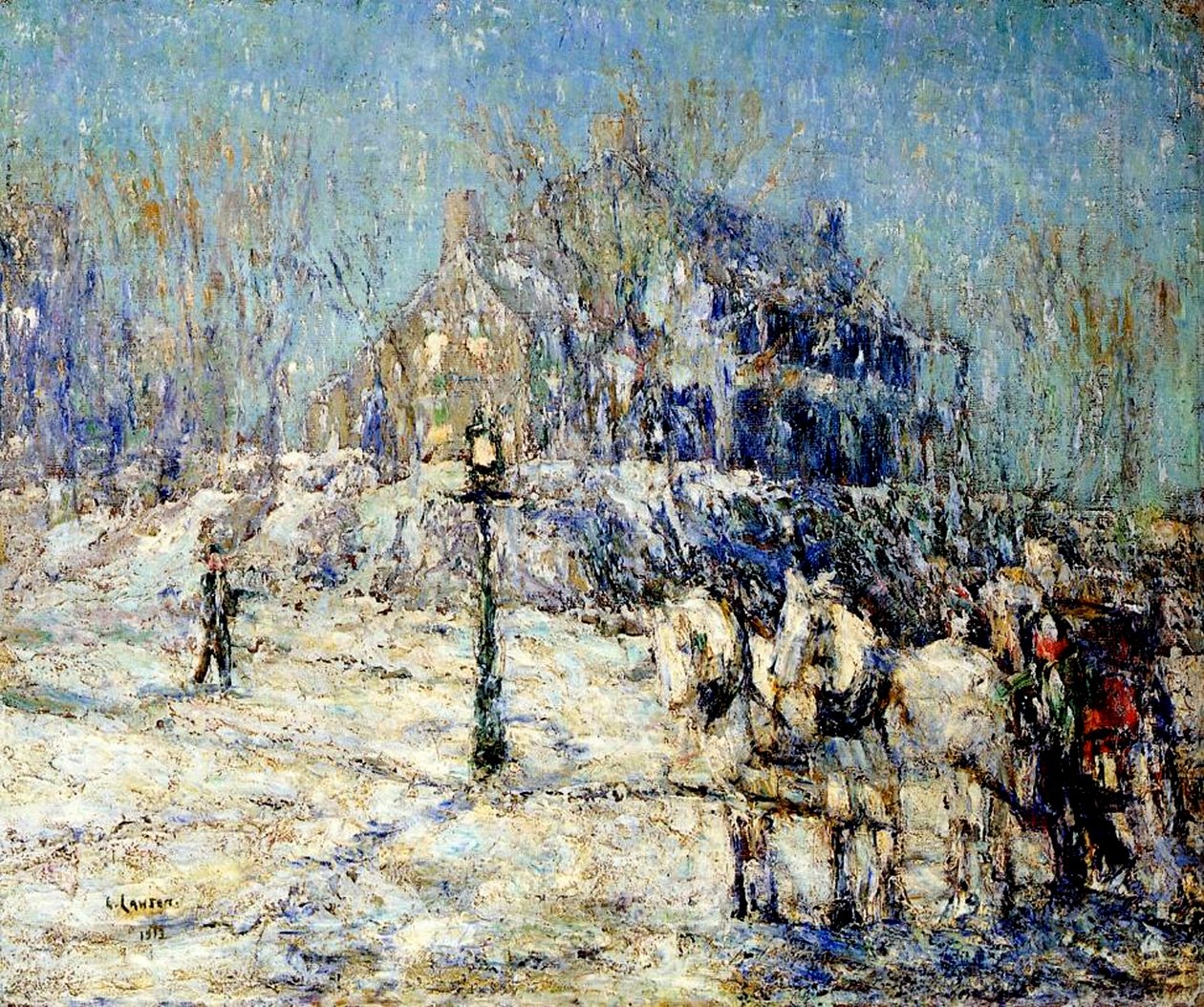 Dom Dyckmana, 1913 autorstwa Ernest Lawson